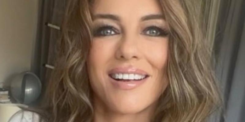 Elizabeth Hurley close up