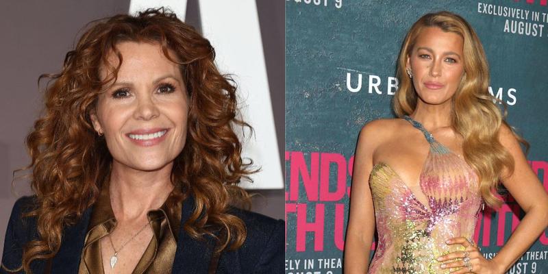 Robyn Lively and Blake Lively collage