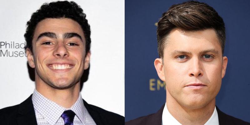 Luigi Mangione (left) Colin Jost (right)