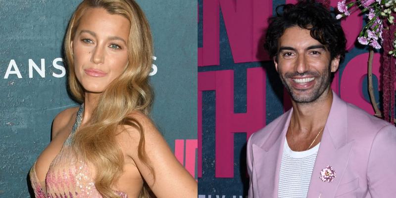 Blake Lively (left) Justin Baldoni (right)