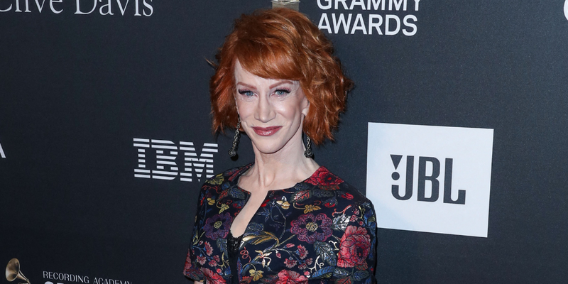 Kathy Griffin on the Red Carpet.