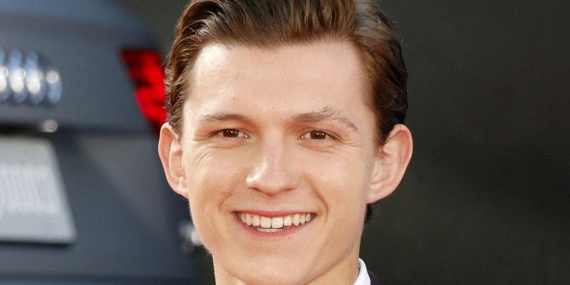 Tom Holland smiling