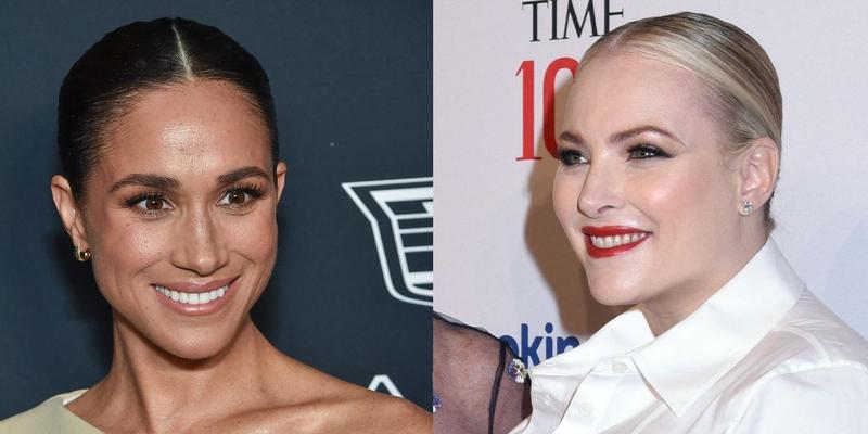 Meghan Markle (left) Meghan McCain (right)