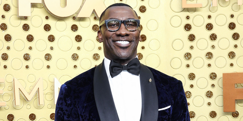 Shannon Sharpe at the 71st Annual Primetime Emmy Awards.