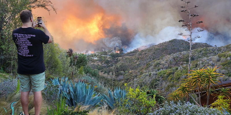 Spencer Pratt Pacific Palisades wildfires.