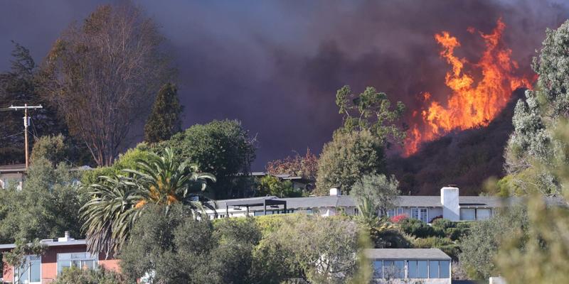 Pacific Palisades fire as it consumes residents homes and neighborhoods.