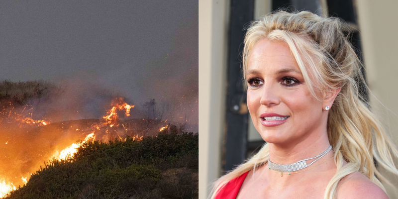 Britney Spears Silent On Instagram As Pacific Palisades Fire Spreads