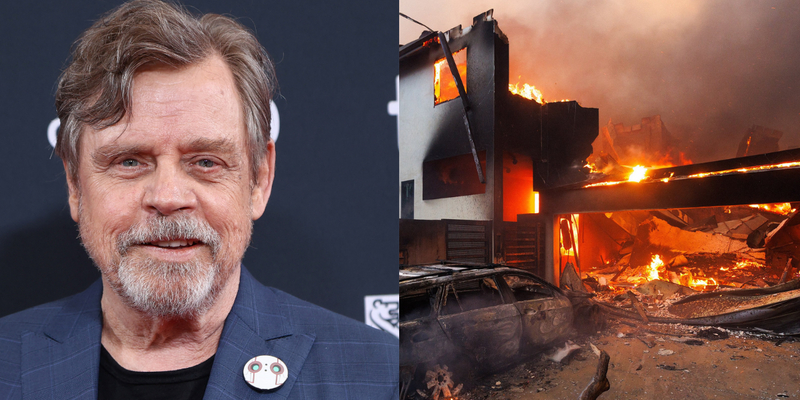 Mark Hamill Shares Emotional Update After ‘Fleeing’ Los Angeles Fires