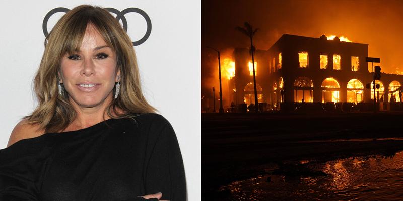 Melissa Rivers recalls past truama after losing home to wildfire