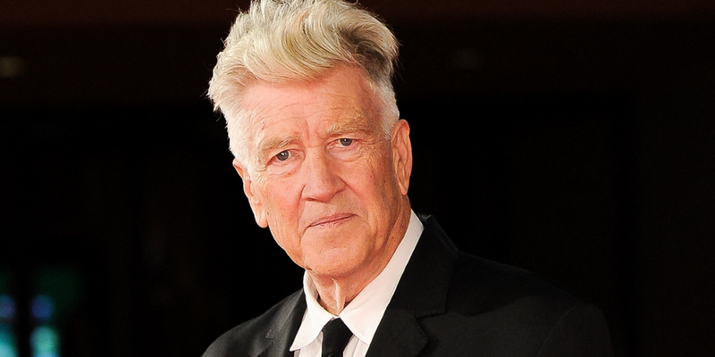 David Lynch at the Rome Film Festival.