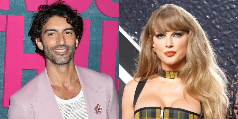 Justin Baldoni, Taylor Swift photo collage