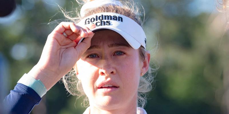 April 21, 2024, The Woodlands, Texas, USA: Crowds at the 12th green watching Nelly Korda during The Chevron Championship at The Club at Carlton Woods on April 18, 2024, in The Woodlands, Texas. Korda went on to win with a score of 13 under par. 21 Apr 2024 Pictured: April 21, 2024, The Woodlands, Texas, USA: NELLY KORDA wins the 2024 Chevron Championship with a score of 13 under par at The Club at Carlton Woods on April 18, 2024, in The Woodlands, Texas. Photo credit: ZUMAPRESS.com / MEGA TheMegaAgency.com +1 888 505 6342 (Mega Agency TagID: MEGA1128214_010.jpg) [Photo via Mega Agency]