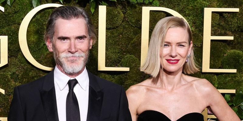 Billy Cudrup and Naomi Watts at 82nd Annual Golden Globe Awards