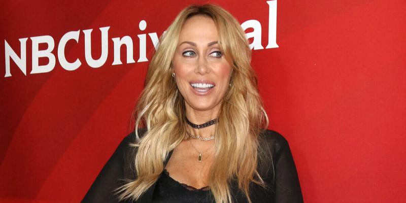 Tish Cyrus at NBC Universal Summer Press Day