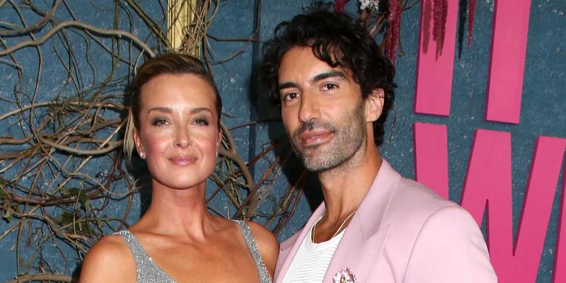 Justin Baldoni and wife at 'It Ends With Us' World Premiere