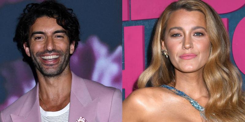 Justin Baldoni (left) Blake Lively (right)