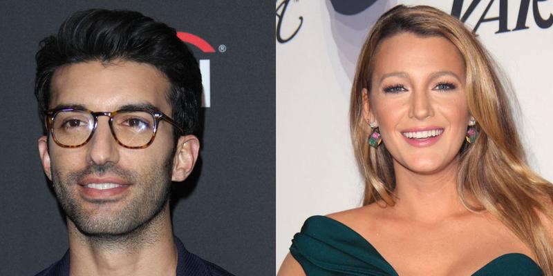 Justin Baldoni (left) Blake Lively (right)