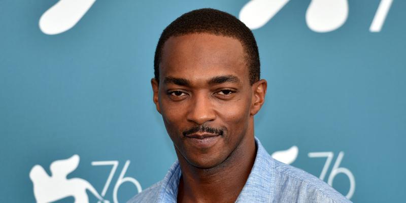 Anthony Mackie at "Seberg" photocall