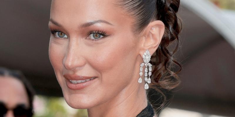 Bella Hadid close up