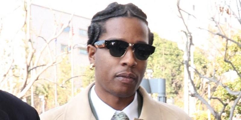 A$AP Rocky is seen arriving alone at court to continue his trial