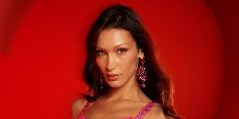 Bella Hadid is pretty in pink as she stars in the Victoria's Secret Valentine's Day 2023 campaign. The 26-year-old model showcases her curves in pink underwear for the lingerie brand, and appears alongside Imaan Hammer, Adut Akech, Paloma Elsesser and others in new images. In one photo Bella channels Marilyn Monroe iconic Diamonds Are a Girl’s Best Friend look, complete with pink gloves. Camille Summers-Valli shot the campaign for the brand. Editorial usage. Credit Courtesy of Victoria's Secret / MEGA. 16 Jan 2023 Pictured: Bella Hadid for Victoria's Secret. Photo credit: Courtesy Victoria's Secret/MEGA TheMegaAgency.com +1 888 505 6342 (Mega Agency TagID: MEGA933235_002.jpg) [Photo via Mega Agency]