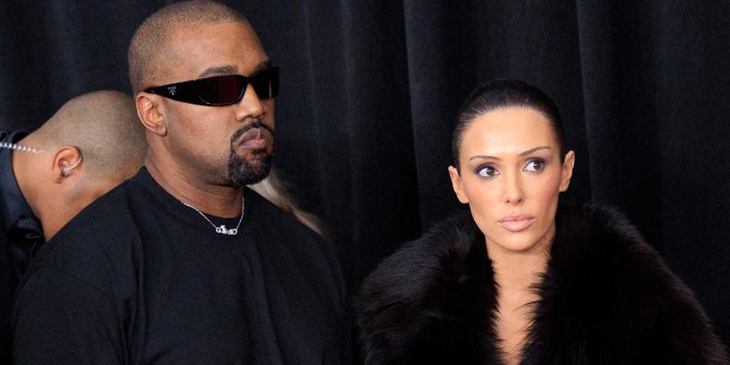 Kim Kardashian and Kanye West at 2025 Grammy Awards