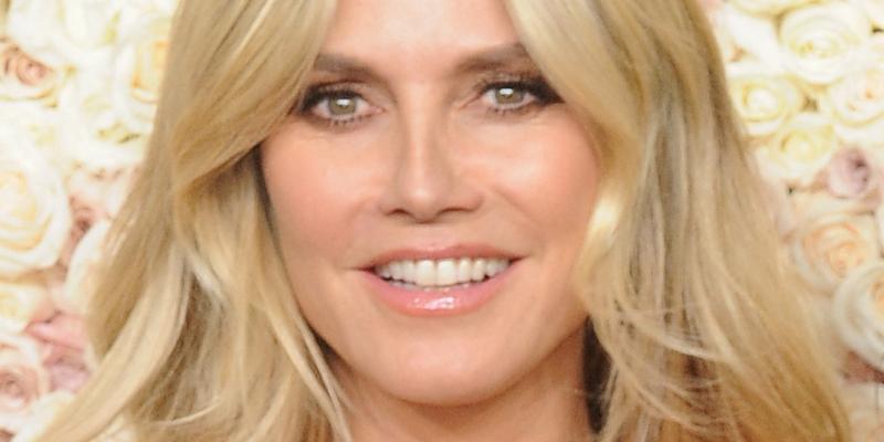 Heidi Klum close up