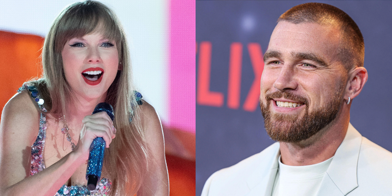 Taylor Swift and Travis Kelce