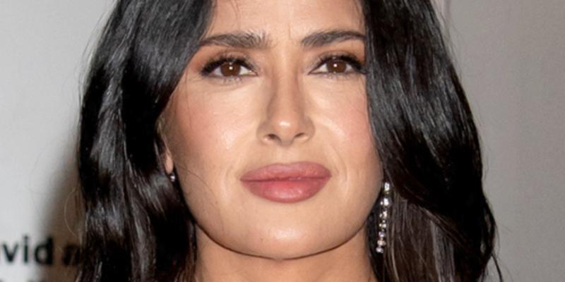 Salma Hayek close up