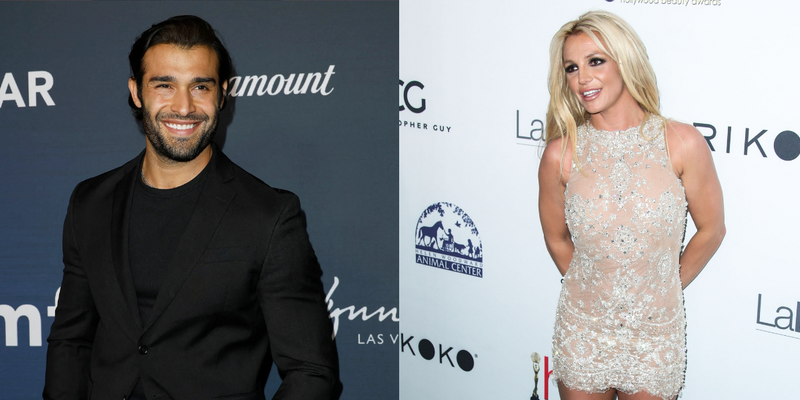 Sam Asghari and Britney Spears