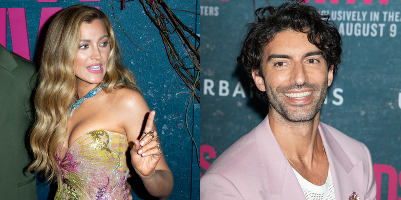 Blake Lively and Justin Baldoni on It Ends With Us red carpet