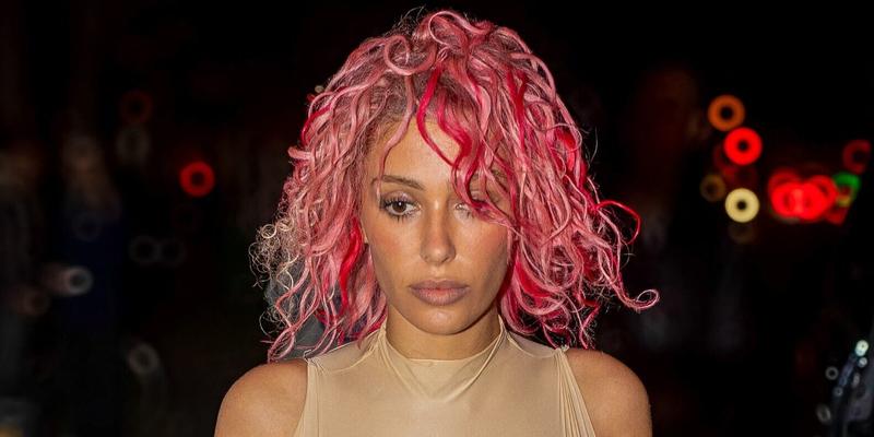 Bianca Censori turns heads in striking pink hair after the Prototype Show in Paris