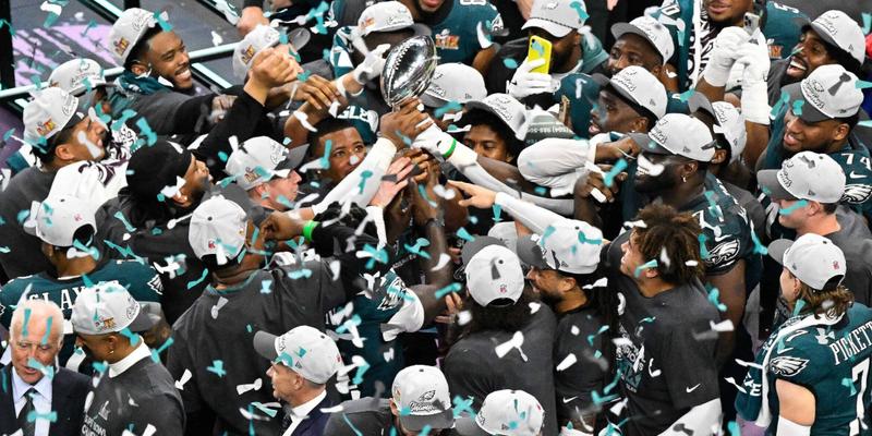 Eagles celebrate Super Bowl win