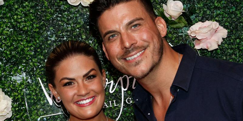 Brittany Cartwright and Jax Taylor posing together for a picture.