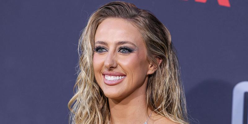 HOLLYWOOD, LOS ANGELES, CALIFORNIA, USA - JULY 11: Los Angeles Premiere Of Netflix's 'Quarterback' Season 1 held at the Netflix Tudum Theater on July 11, 2023 in Hollywood, Los Angeles, California, United States. 12 Jul 2023 Pictured: Brittany Mahomes. Photo credit: Xavier Collin/Image Press Agency / MEGA TheMegaAgency.com +1 888 505 6342 (Mega Agency TagID: MEGA1006477_042.jpg) [Photo via Mega Agency]