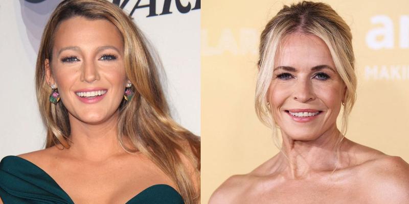 Blake Lively (left) Chelsea Handler (right)