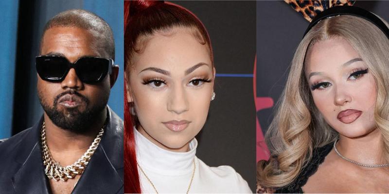 Kanye West, Bhad Bhabie, and Alabama Barker