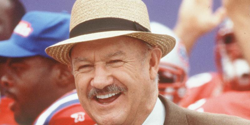 Gene Hackman in hat