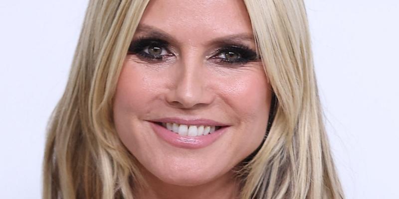 Heidi Klum close up