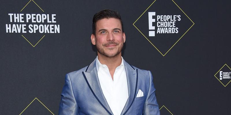 Jax Taylor posing on the red carpet in 2019.