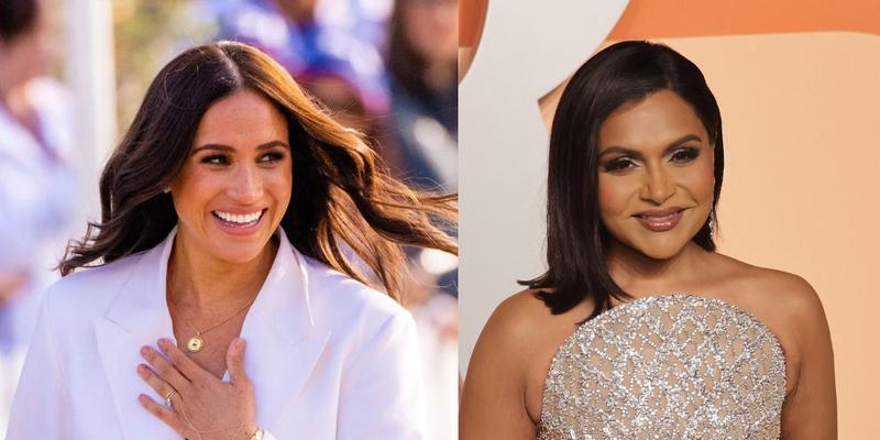 Meghan Markle, Mindy Kaling photo collage