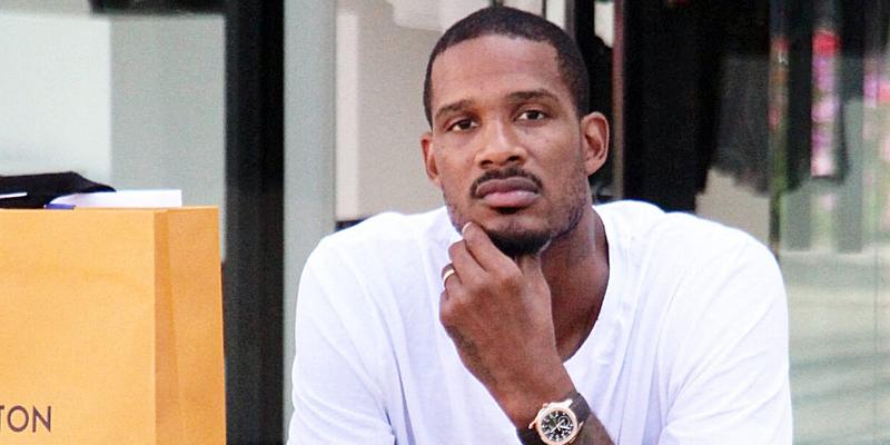 NBA Houston Rockets Trevor Ariza seen shopping on Rodeo Drive