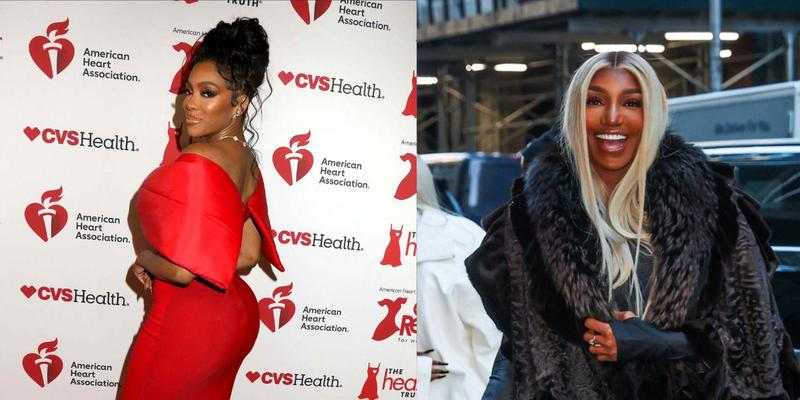 Photo collage of NeNe Leakes and Porsha Williams.