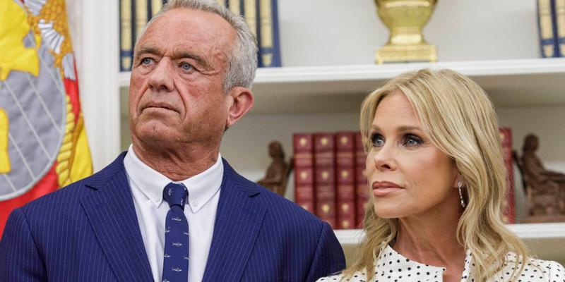 RFK Jr and Cheryl Hines