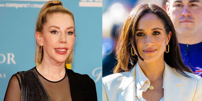 Katherine Ryan, Meghan Markle photo collage