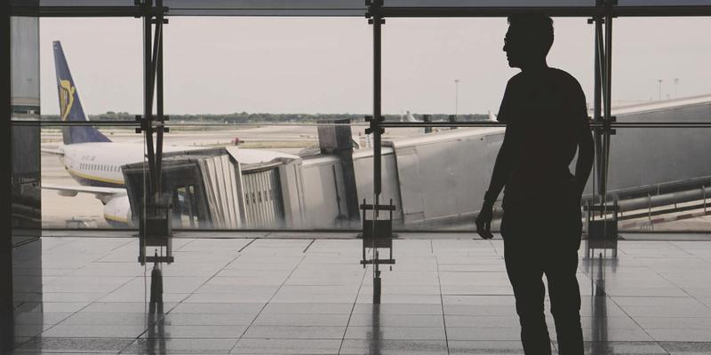 Man in Airport