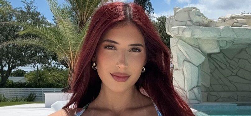 Isabella Buscemi Teases Her Tan Lines In A Tiny White Bikini