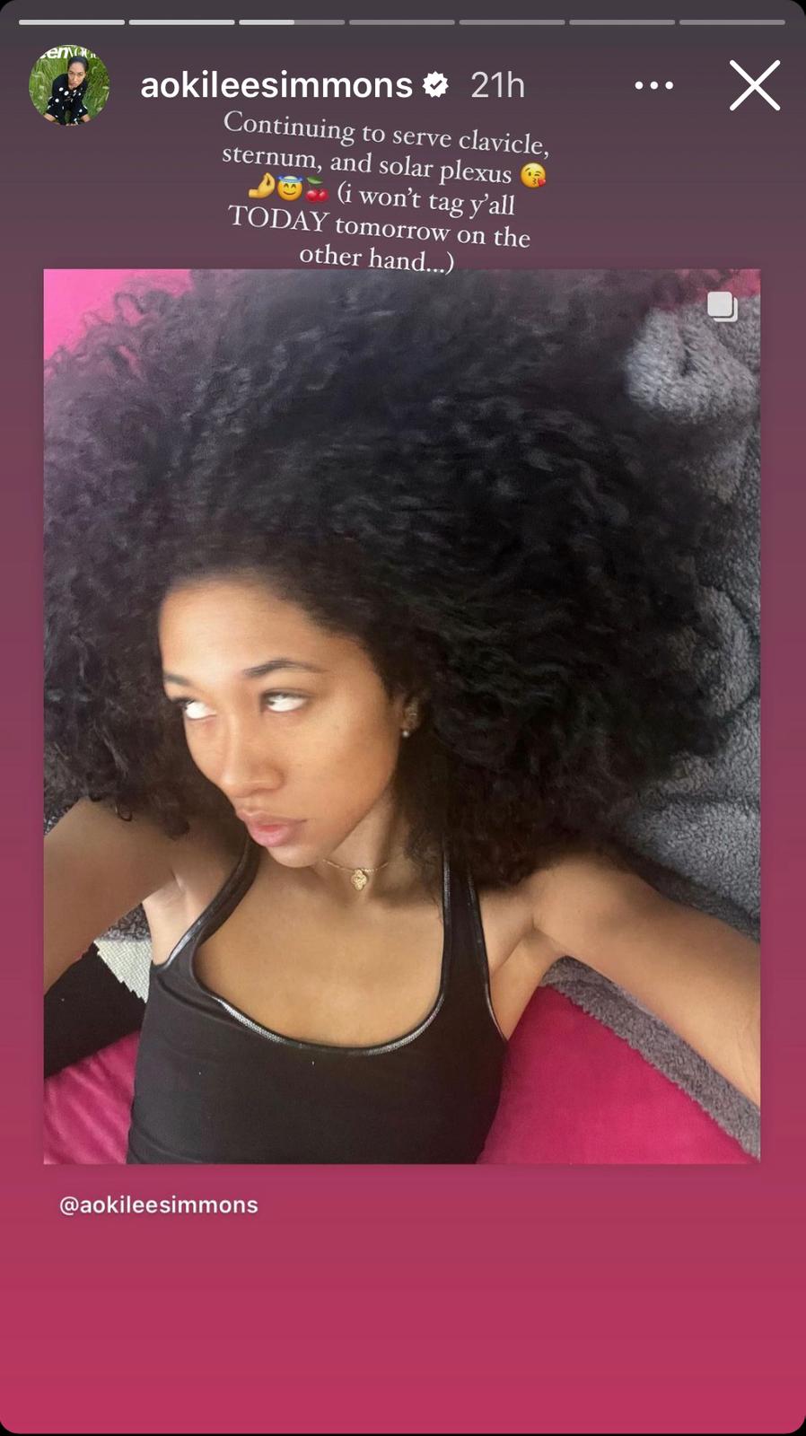 Aoki Lee Simmons Claps Back At Rude Body Shaming Comments On Ig