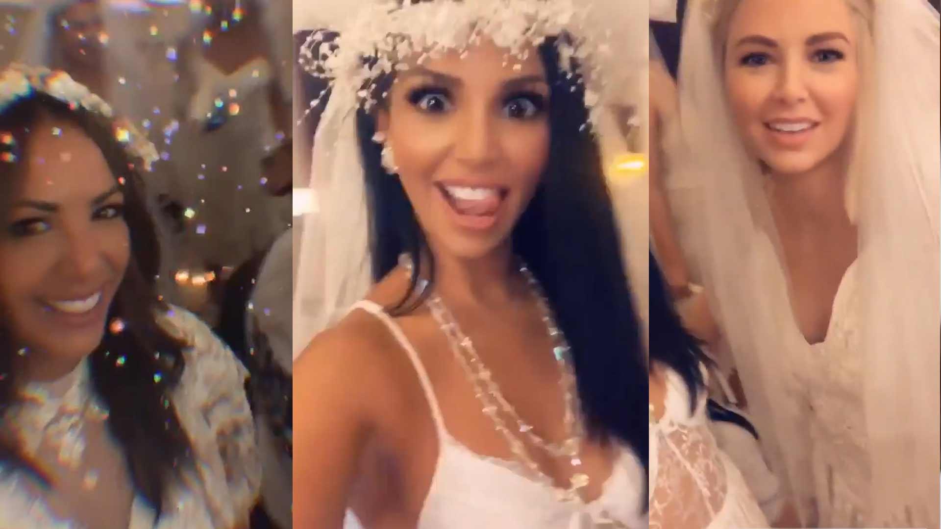 'Vanderpump Rules' Stars Scheana, Kristen & Ariana Slip Into Wedding