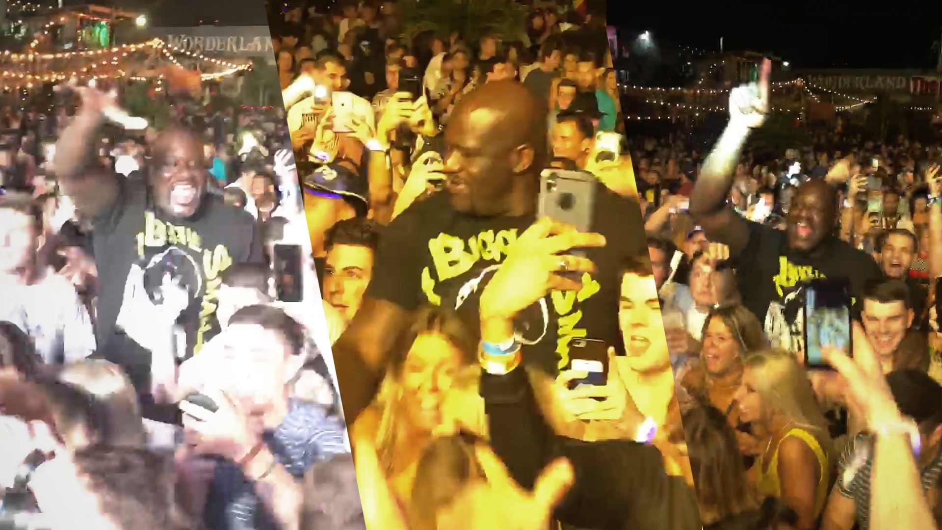 Shaq is the Biggest Party Animal at Ultra Music Festival